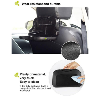 Multifunctional Easy To Install Foldable Car Travel Dining Tray - Lootlo Bazaar